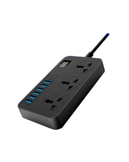 Zgjatues X-Scout XS-504 - 3 Priza, 6 USB, 3000W
