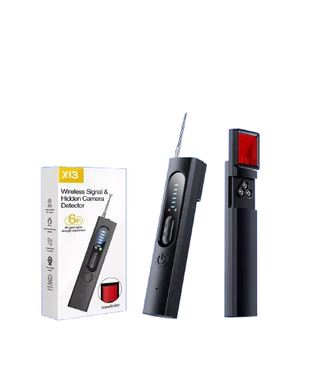 Detektor për Kamera të Fshehta dhe Sinjaleve Wireless