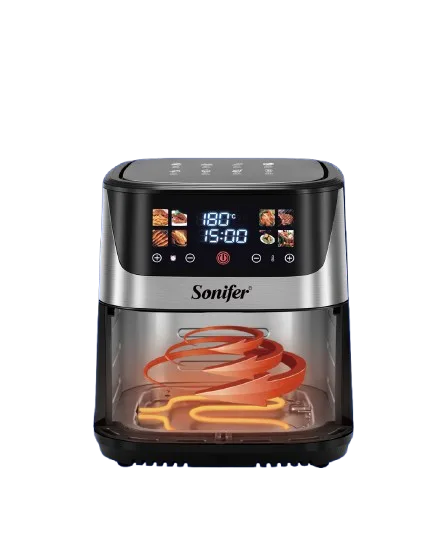Air Fryer Digjital me Dritare Transparente